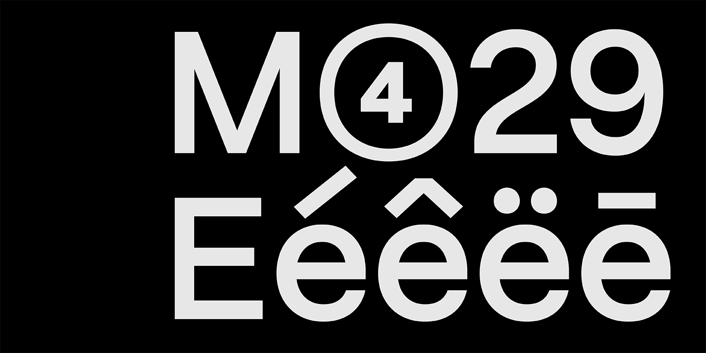 Mori Gothic SemiBold Font preview